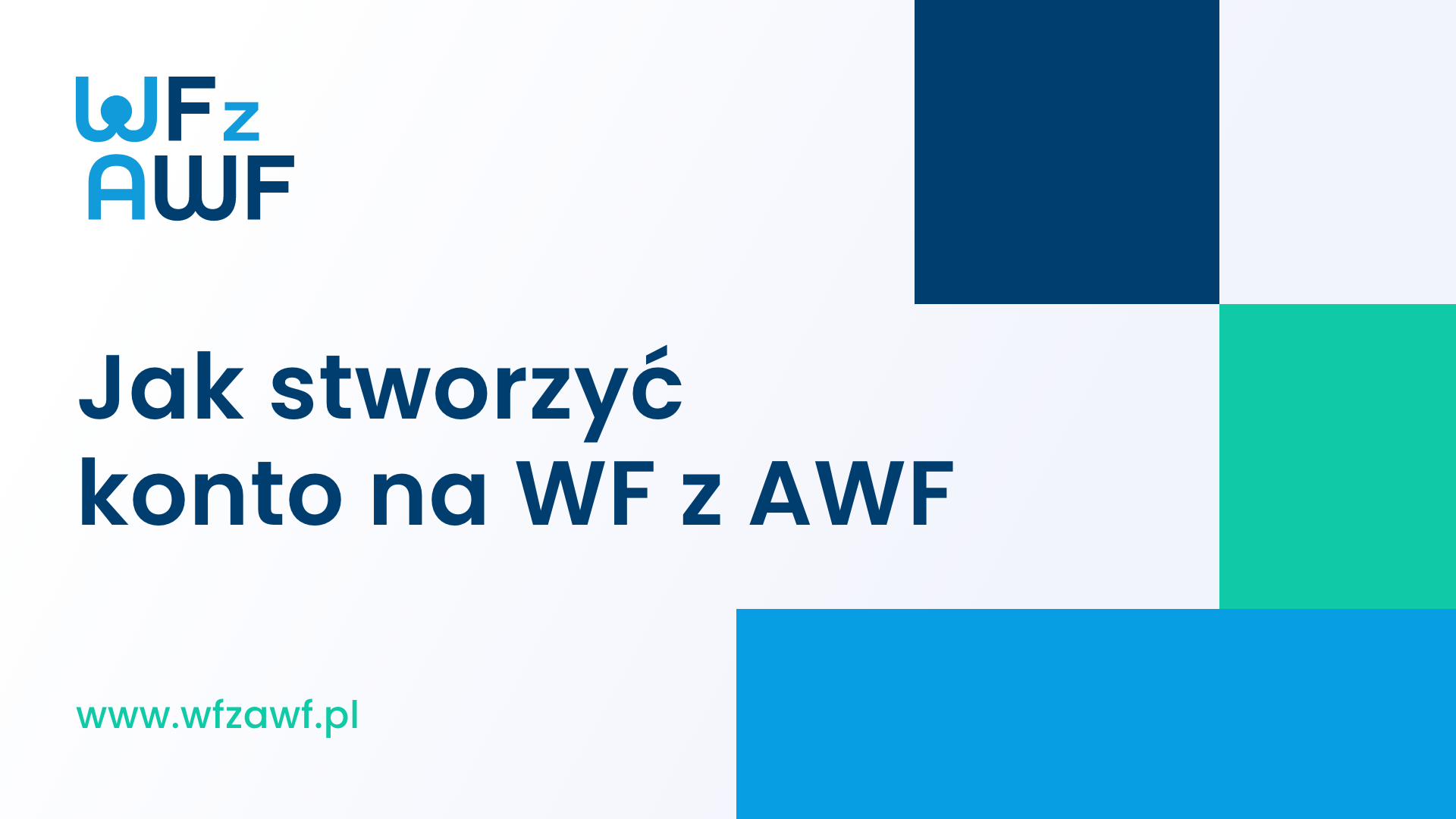 Jak stworzyć konto na WF z AWF